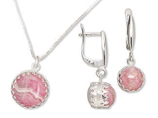 Single-Strand Necklace and Earring Set