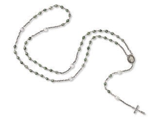 Tree Agate Rosary