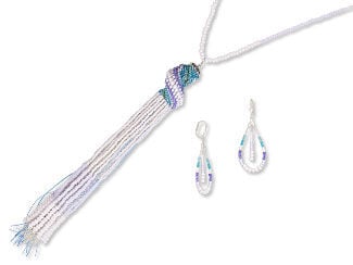 Single-Strand Necklace and Earring Set