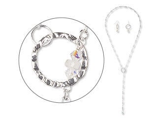 Lariat-Style Necklace and Earring Set