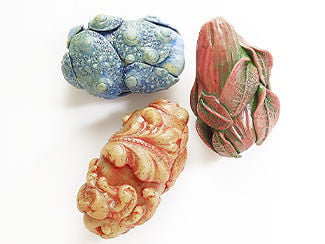 Secrets to Polymer Clay Project 8: Impress Me Beads