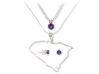 Two-Piece Necklace and Earring Set 