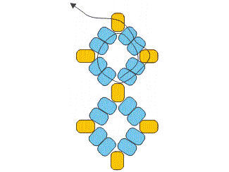 How to Create a Diamond Chain Stitch