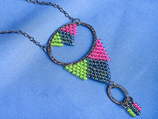 How to Make a Brick Seed Bead Stitch