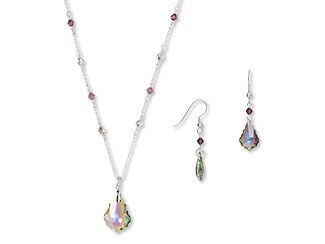 Single-Strand Necklace and Earring Set