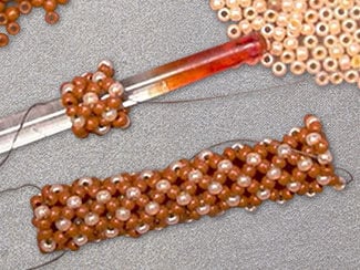How to Create the Tubular Netting Stitch