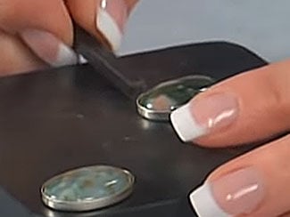 Setting a Cabochon with a Bezel Pusher and Burnisher