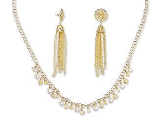 Citrine Jewelry Set