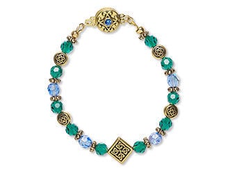 Bracelet with TierraCast&reg; Beads
