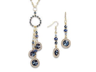 Single-Strand Necklace and Earring Set