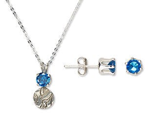 Single Strand Necklace and Earring Set