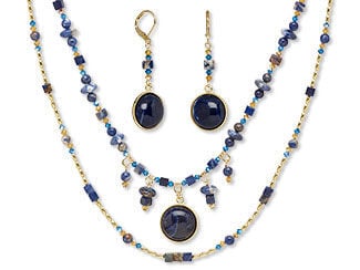Two-Piece Necklace and Earring Set