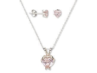 Single-Strand Necklace and Earring Set