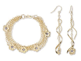 Bracelet and Earring Set