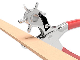 How to Use the Rotary Hole Punch Tool