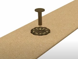 How to Use Brads and Washers on Leather