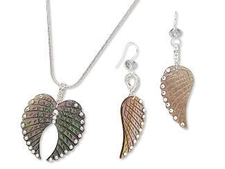 Single-Strand Necklace and Earring Set