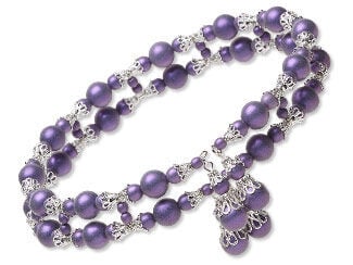 Memory Wire Choker-Style Necklace, Bracelet, Toe Ring and Earring Set
