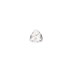 Drop 1pk crystal, Crystal Passions&reg; 8mm pendant trilliant cut 6434