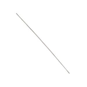 Needle, Beadalon&reg;, stainless steel, pkg/4, 2-1/4 inches, fine, 0.41mm width, big-eye.