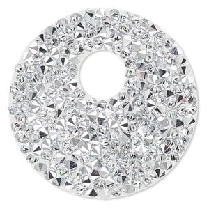 Iron-on transfer 1pk crystal CAL, Crystal Passions&reg; 40mm go-go 72020