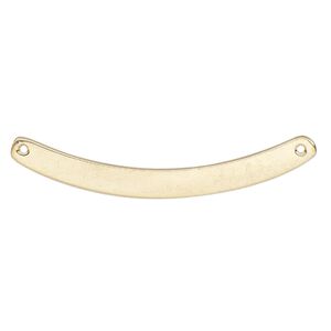 Link, 14Kt gold-filled, 39x6mm curved flat. Sold individually.