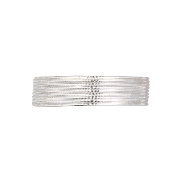 French wire 1pkg1 silver-plated, 0.85mm tube, fine 27-30 inch copper image number 0
