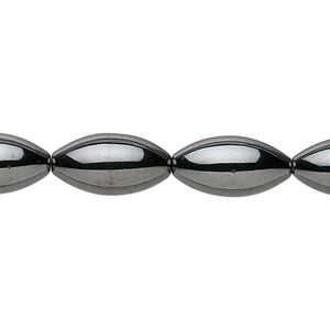 Hemalyke&trade; 1pkg1, oval bead 15.5-16 inch 16x8mm