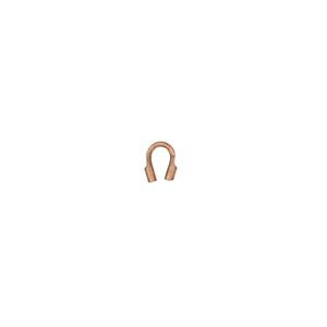 Wire protector, Accu-Guard&trade;, antiqued copper, 4.5mm tube with 0.5mm inside diameter. Sold per pkg of 500.