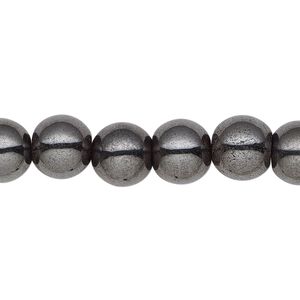 Hemalyke&trade; 1pkg1, round bead 15.5-16 inch 10mm