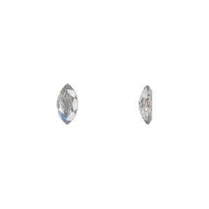 Labradorite 1pkg1, hand-cut faceted marquise gem natural 8x4mm