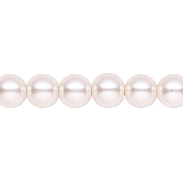 Pearl 1pk light pink, Celestial Crystal&reg; 8mm round 15.5-16 inch image number 0