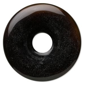 Black onyx 1pkg1, donut focal 50mm