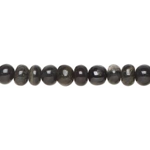 Grey feldspar 1pkg1, hand-cut rondelle bead natural 14 inch 6x4mm-7x6mm