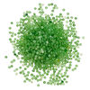Bead mix 1pkg4oz glass, translucent dark green / light green / green, 4mm round. image number 1