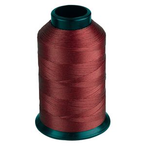 Thread, Nymo&reg;, nylon, red, size D. Sold per 3-ounce spool.