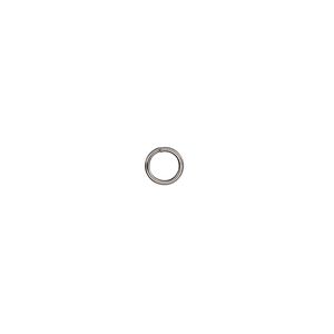 Jump ring 1pkg500 stainless steel, 5mm round, 22 gauge / 3.6mm inside diameter