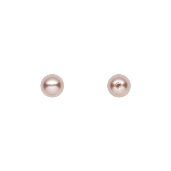 Pearl 1pkg500 vintage rose, Swarovski&reg;, 6mm half-drilled round 5818 image number 0