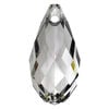 Briolette 1pkg144 crystal urban grey, Swarovski&reg;, 13x6.5mm pendant drop 6010 image number 0