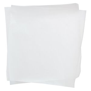 Non-stick sheet, Teflon&reg;, white, 6-inch square. Sold per pkg of 2.