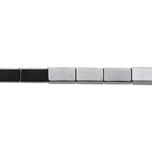 Hemalyke&trade; 1pkg1, square tube bead 15.5-16 inch 8x4mm