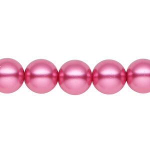Pearl 1pk pink, Celestial Crystal&reg; 10mm round 15.5-16 inch