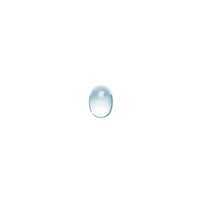 Sky blue topaz 1pkg1, calibrated oval cab 7x5mm