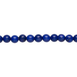Howlite 1pkg1, round bead 15.5-16 inch 4mm
