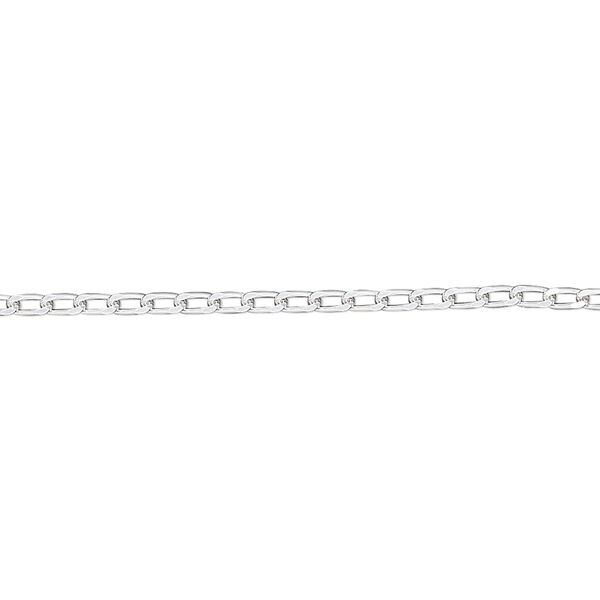 Chain 1pkg1 sterling silver curb, 1.7mm long, Gossamer&trade; 5 foot unfinished image number 0