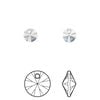Drop 720pk crystal blue shade, Swarovski&reg; 6mm pendant mini disk 6428 image number 0
