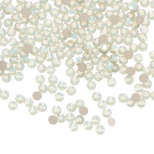 Flat back 1440pk chrysolite opal foil back, Preciosa MAXIMA Czech crystal rhinestone 2.5-2.7mm chaton rose round SS9