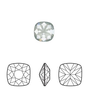 Fancy stone 2pk crystal agave ignite LacquerPRO, Crystal Passions&reg; 10mm cushion 4470