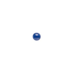 Sodalite 1pkg10, calibrated round cab natural 5mm