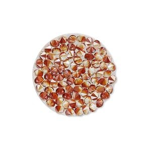 Iron-on transfer 1pk crystal red magma, Crystal Passions&reg; 24mm round 72013